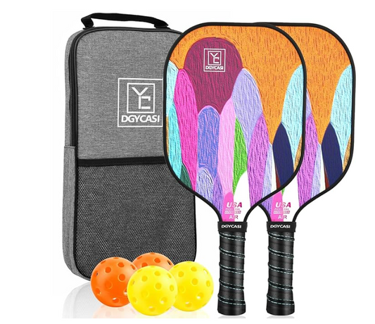 USAPA Approved Pickleball Set, 2 Paddles