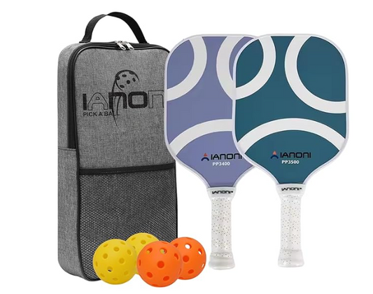 Ianoni Pickleball Paddle Set – USAPA Approved 2 Paddle Edition