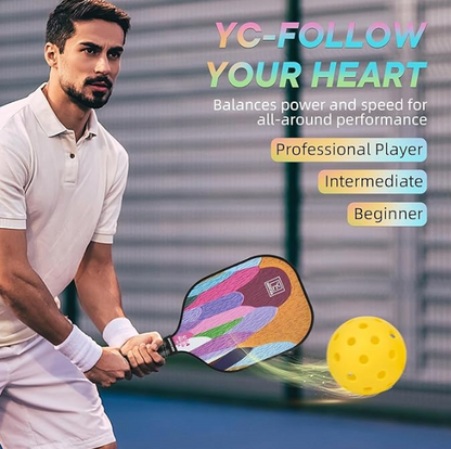 USAPA Approved Pickleball Set, 2 Paddles