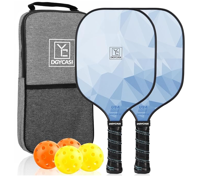 USAPA Approved Pickleball Set, 2 Paddles