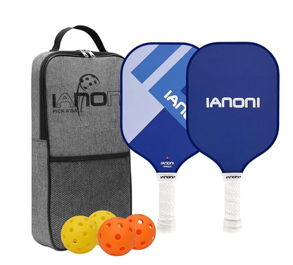 Ianoni Pickleball Paddle Set – USAPA Approved 2 Paddle Edition